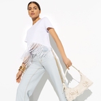 Футболка Хочу такую (white). Состав: 65% п/э, 30% вискоза, 5% стрейч