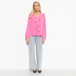 Блуза Стильный триумф (love). Состав: 95% п/э, 5% эластан