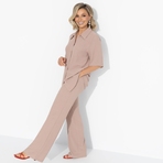 Брюки Оглушительный успех (капучино). Состав: 100% п/э