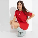 Платье Безлимит красоты (passion). Состав: 96% п/э, 4% эластан