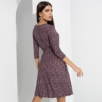 Платье Стильный офис (violet). Состав: 65% хлопок, 35% спандекс