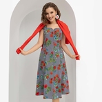 Сарафан Идеальная форма (современная). Состав: 95% полиэстер, 5% эластан