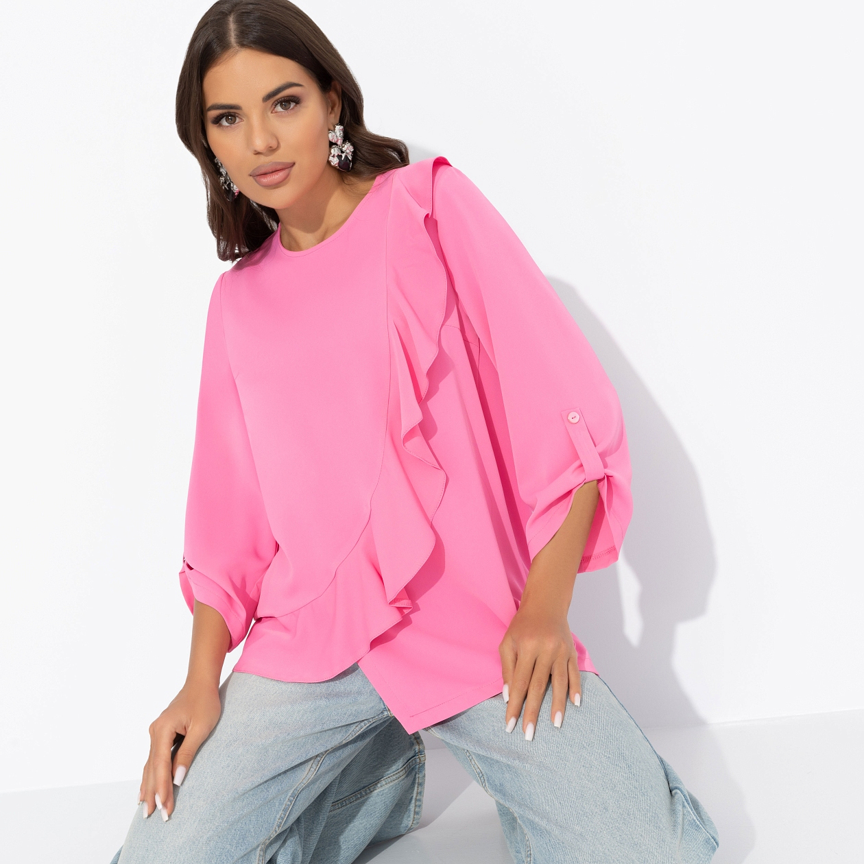 Блуза Я пришла блистать. Состав: 95% п/а, 5% эластан