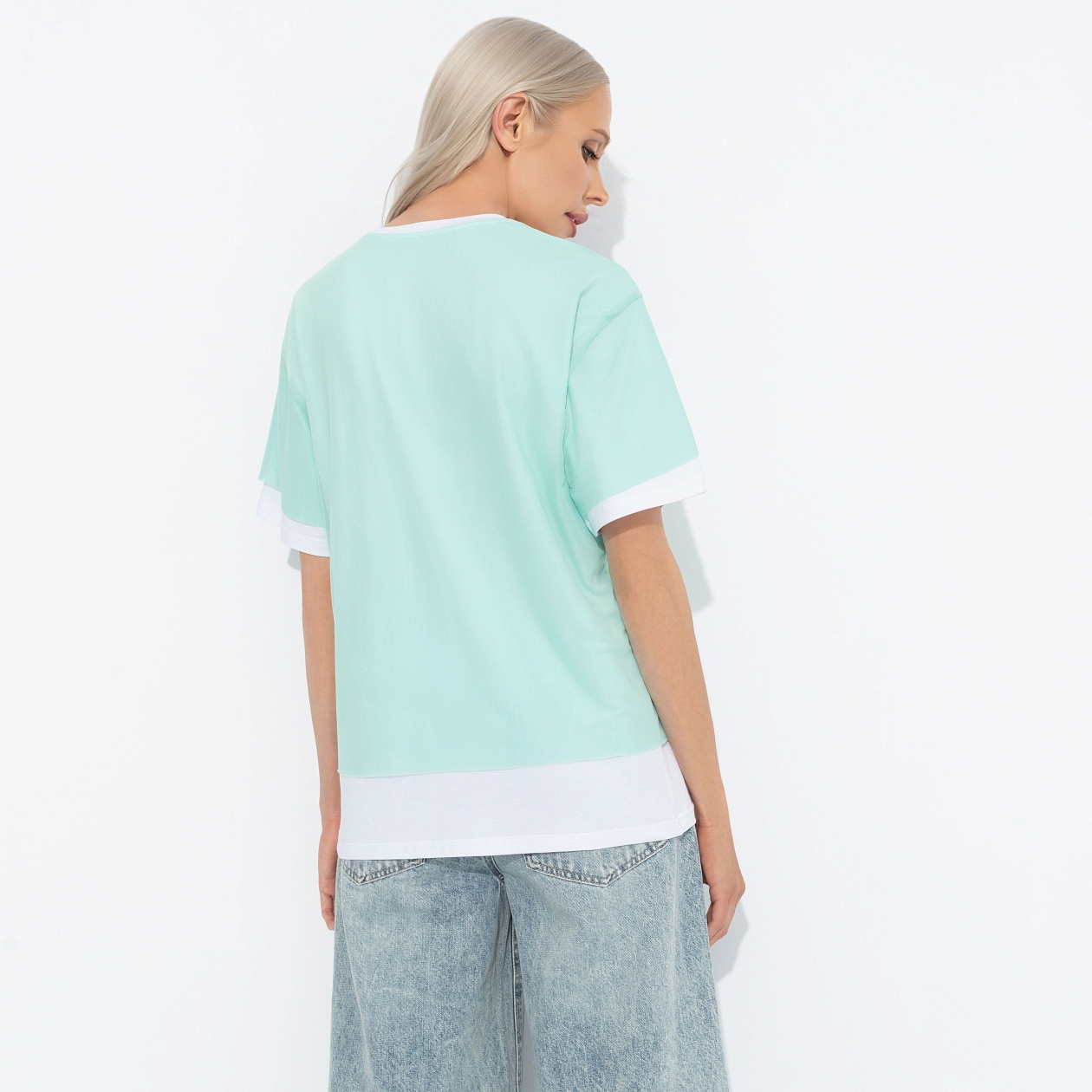 Футболка Внимание на меня. Состав: 97% хлопок, 3% эластан