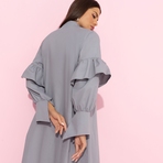 Платье-рубашка Захватывающая простота. Состав: 65% хлопок, 30% п/э, 5% эластан