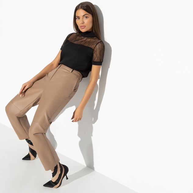 Водолазка С тобой вдвоём (black) 