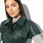 Трендовый стиль (green rock, с поясом). Состав: 55% п/у волокно, 45% полиэстер