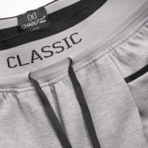 Брюки Красота в движении (серые). Состав: 35% п/э, 30% вискоза, 30% нейлон, 5% спандекс