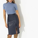 Юбка из экокожи Будем ближе (new)