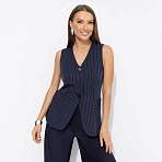 Жилет с накладными карманами Налёт драмы