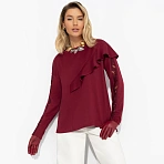 Туника в трендовом цвете Вам письмо (бордовая)