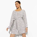 Комбинезон Не забудь влюбиться (с поясом)