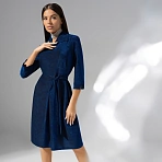 Платье свободного силуэта Модная реализация (с поясом)