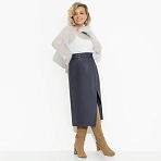 Юбка на запах Пикантный шик (blue)