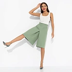 Юбка-шорты с карманами Девочкам это нравится (green)