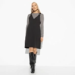 Сарафан свободного силуэта Просто космос (black)