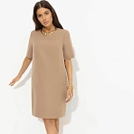 Платье базовое Виртуальные будни (beige)