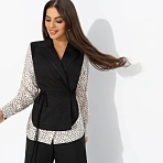 Рубашка с подплечниками Собрание идей (polka dots)