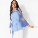 Жакет дизайнерский Даю автограф (с поясом)