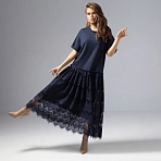 Юбка-килт с необработанными краями Игра теней