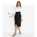 Юбка с имитацией многослойности Местная знаменитость new (с поясом)