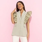 Жилет из вельвета Это восторг (light green)