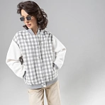 Бомбер свободного кроя Движение вперед