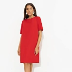 Платье с карманами Виртуальные будни (red)