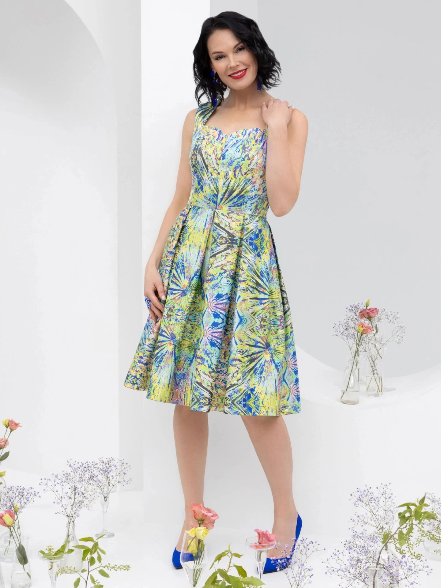 Любуюсь в отражение (акварель)