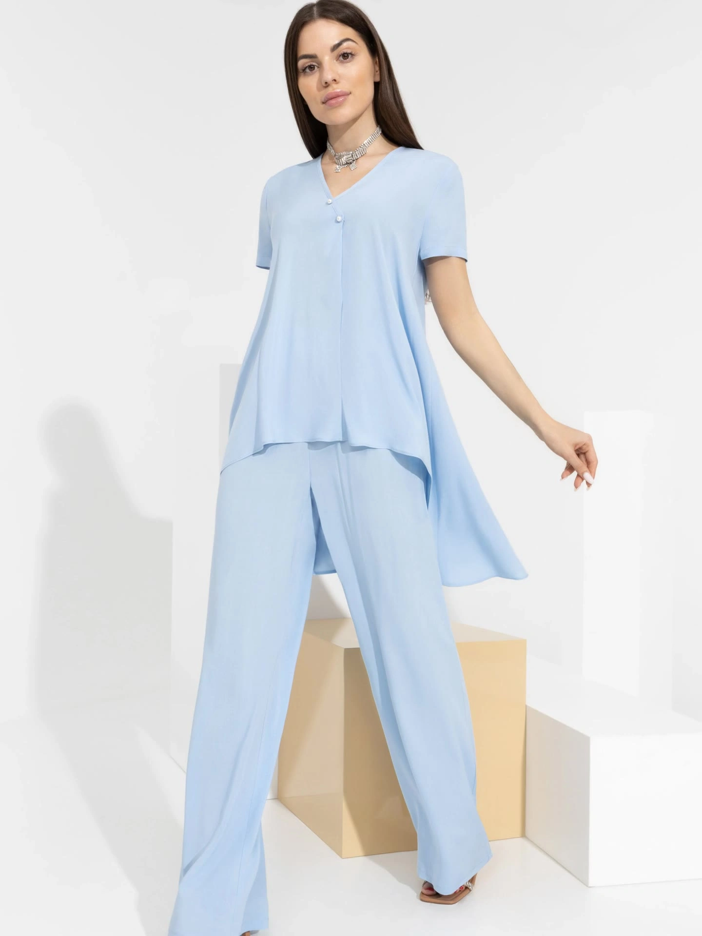 Модные тенденции (2 в 1, с брошкой)