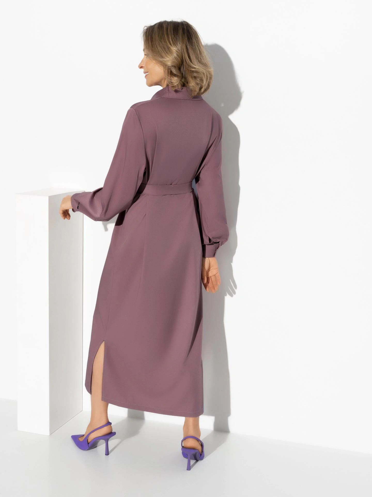 Стильный каприз (brown rose, с поясом)