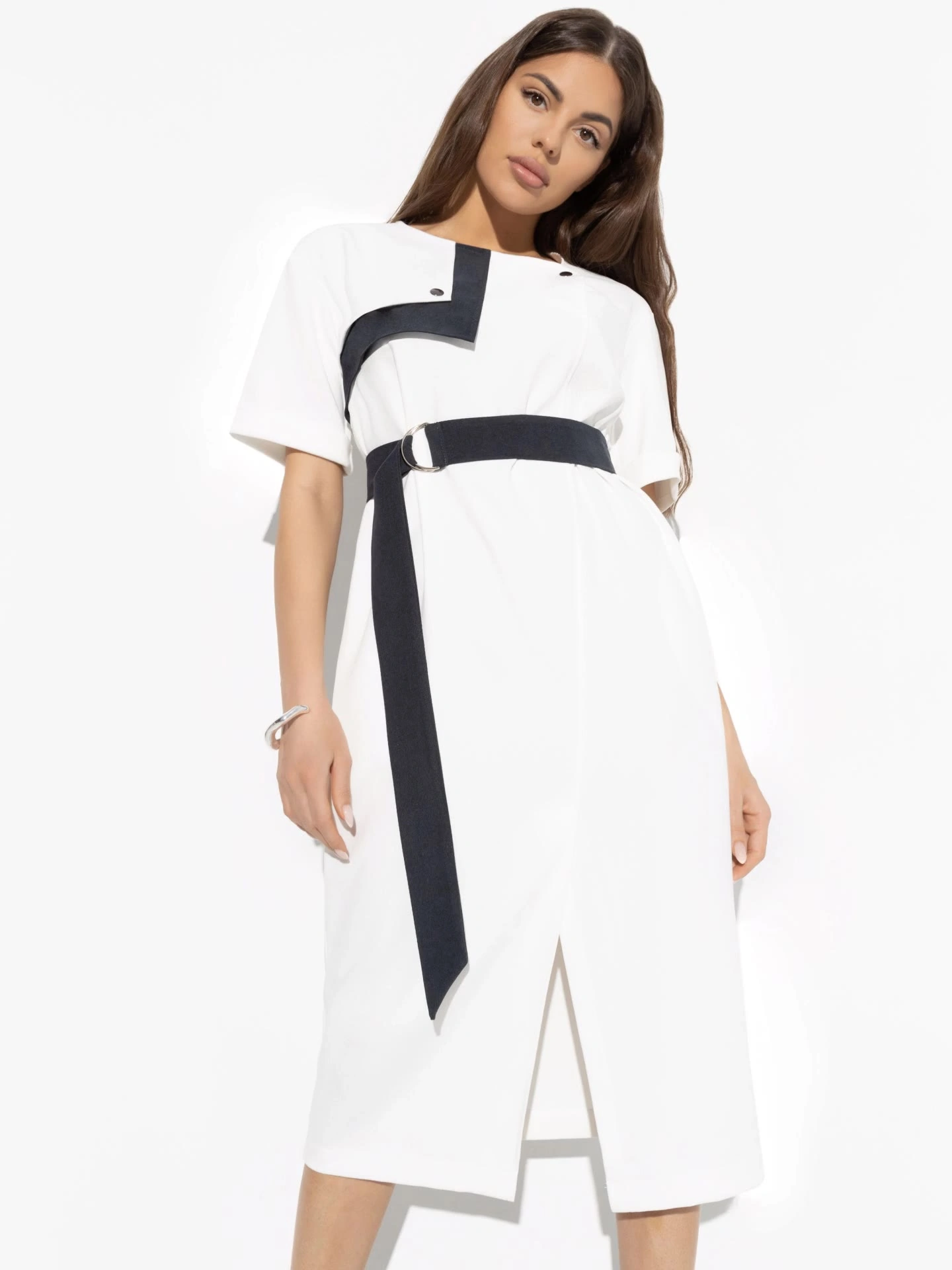 Я онлайн (white style, с поясом)