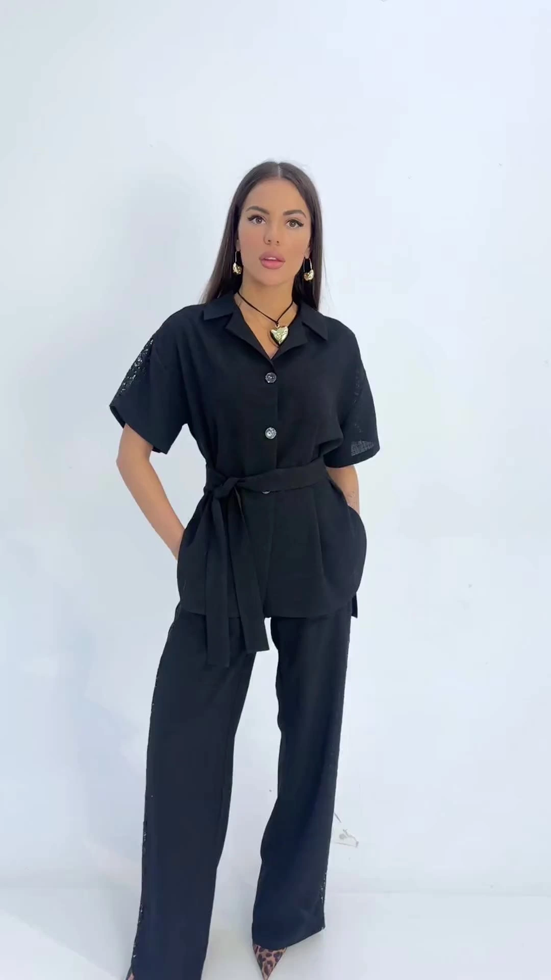 Престижная номинация (черный, 2 в 1, с поясом)