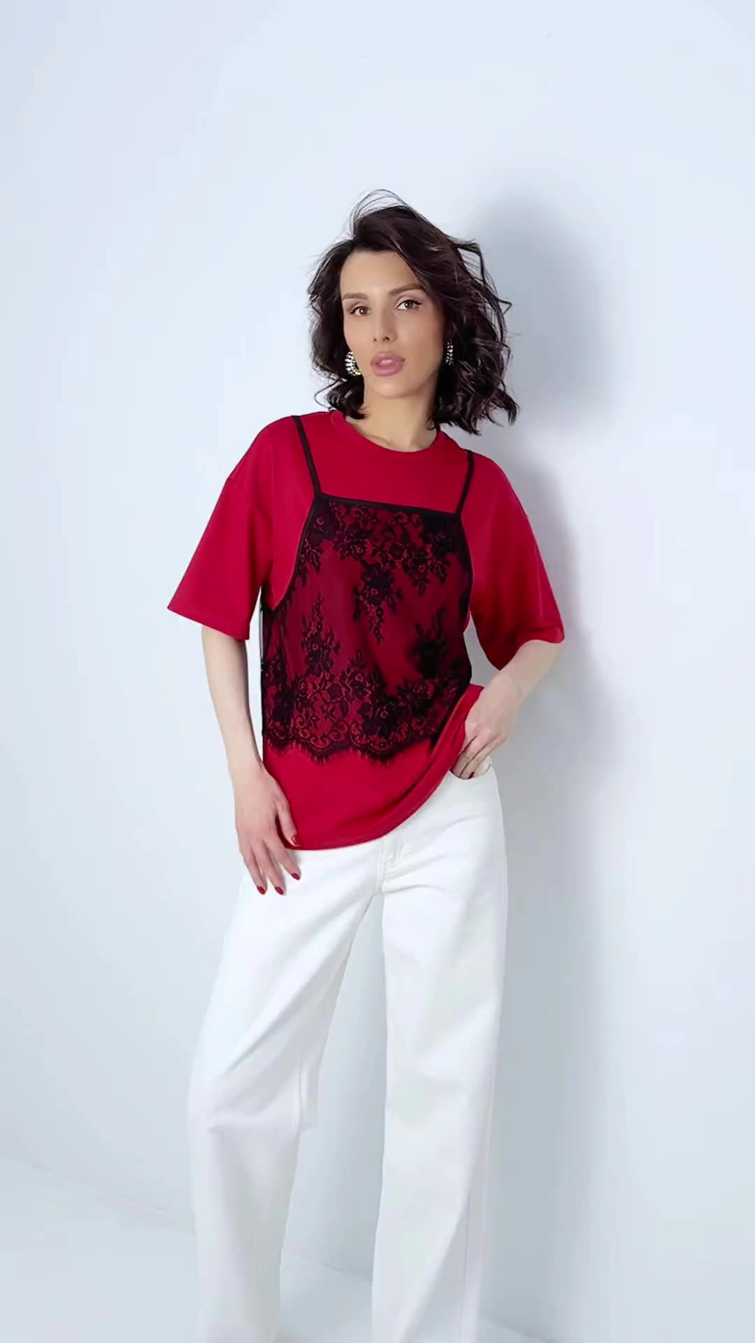 Модный тандем (красный 2 в 1)