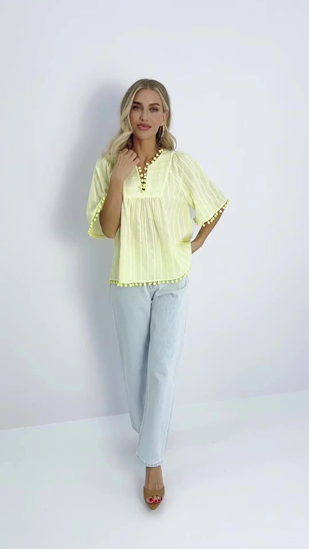 Летний фольклор (желтая)