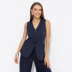 Жилет с накладными карманами Налёт драмы