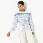 Свитшот комбинированный Всплеск эмоций (blue)