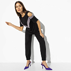 Брючный комплект Нешуточная конкуренция (mega black, 2 в 1)