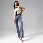 Джинсы с эффектом пушап New York (blue)