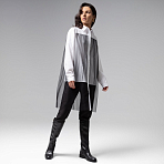 Рубашка комбинированная с сеткой Срочно на обложку (white)