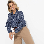 Блуза с воланами Без права на скуку