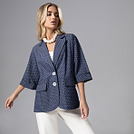 Жакет из джинсы Джинсовый стиль