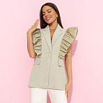 Жилет из вельвета Это восторг (light green)