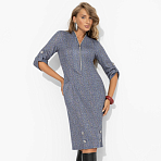 Платье с карманами на молнии Платье, которое говорит за тебя