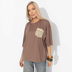 Футболка из вискозы Красиво живу