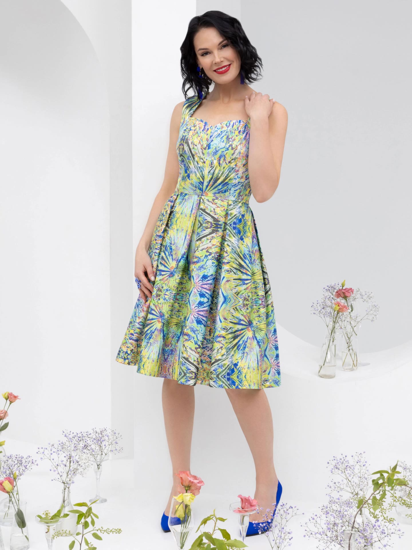 Любуюсь в отражение (акварель)