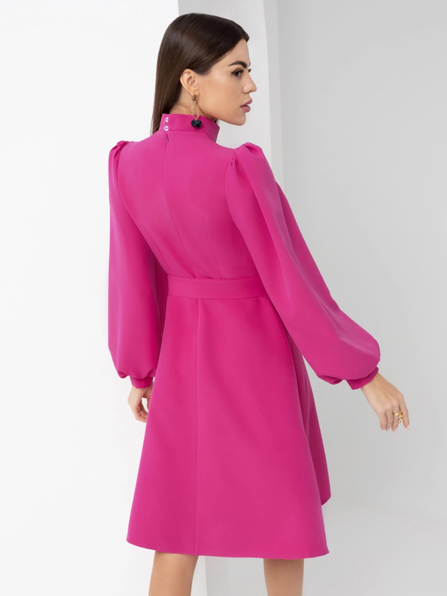 Тонкость стиля (rose, с поясом)