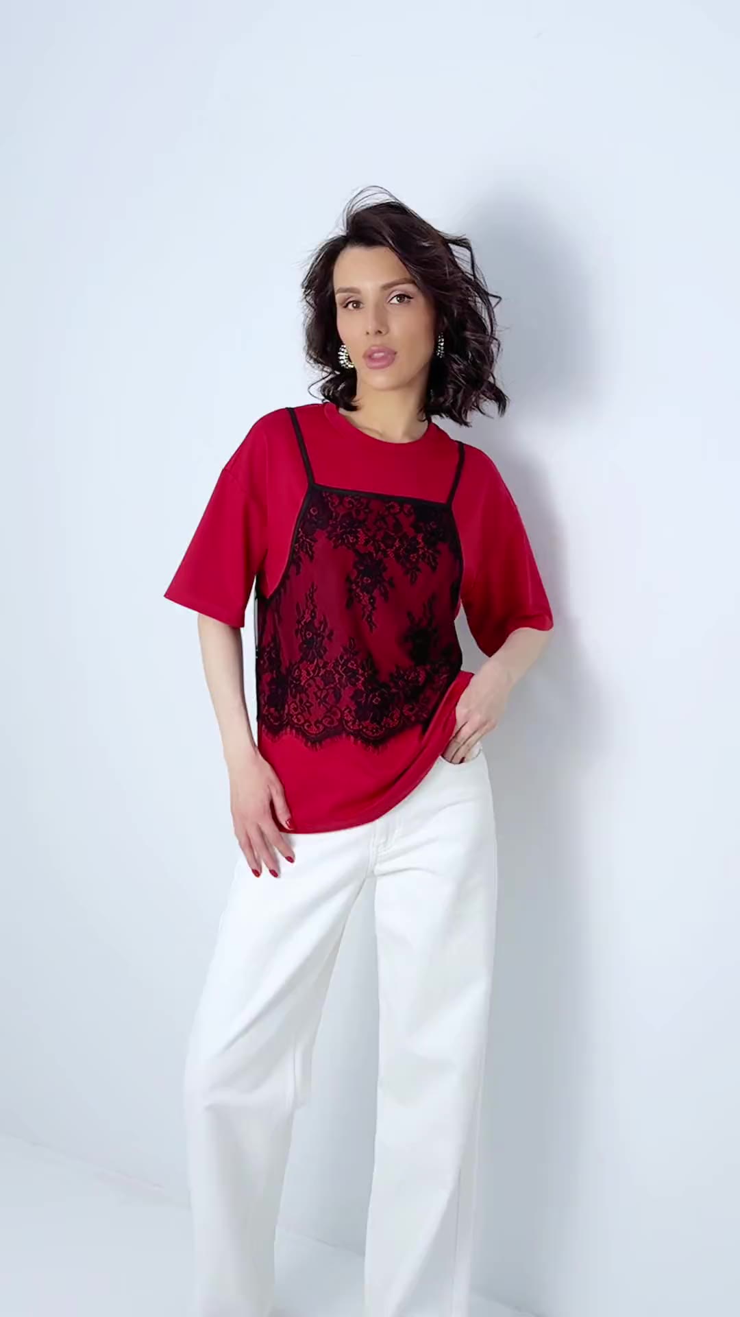 Модный тандем (красный 2 в 1)